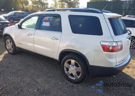 2008 GMC Acadia Slt-2 from USA, damaged, VIN 1GKEV33778J262237